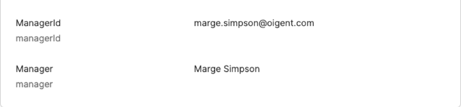 manager user profile attributes