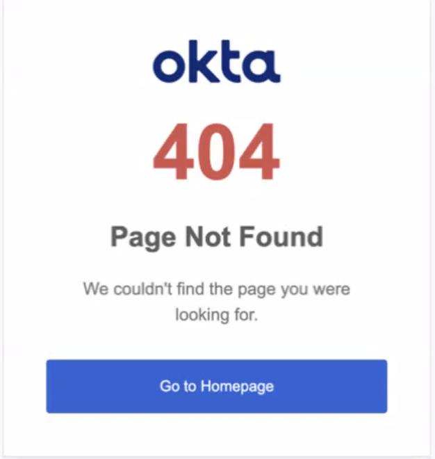 Error 404 Page Not Found