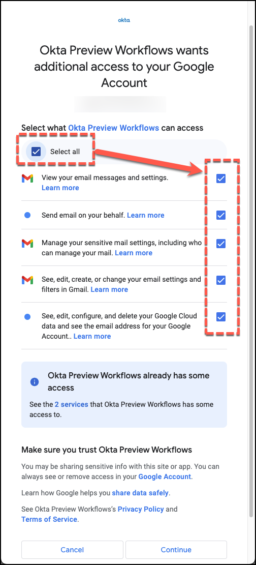 Okta Preview Workflows