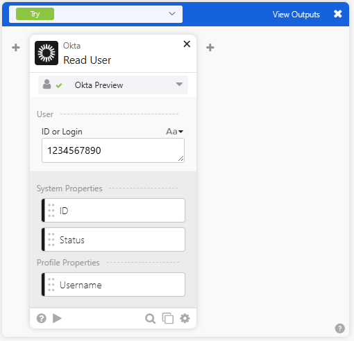 Read User card