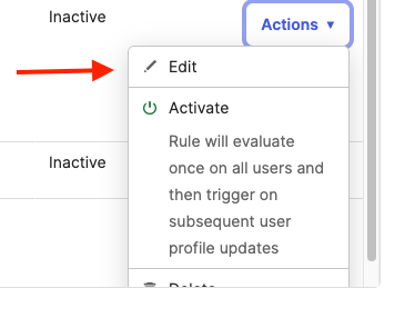 Edit button
