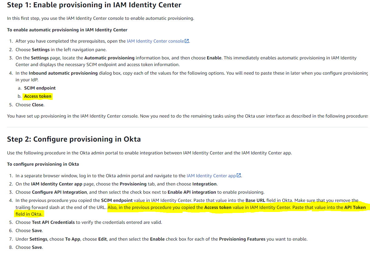 AWS Configuration Guide