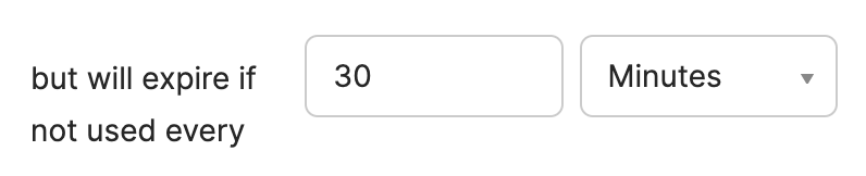 refresh token idle time