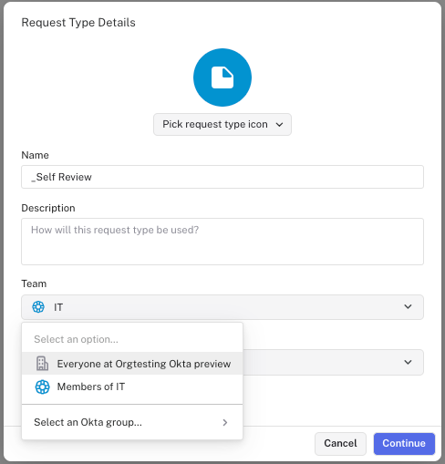 Request Type
