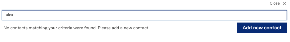 Add Contact