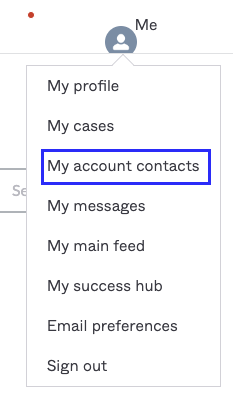 My Contacts