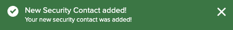 Confirmation