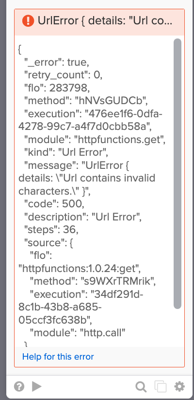 Error Message