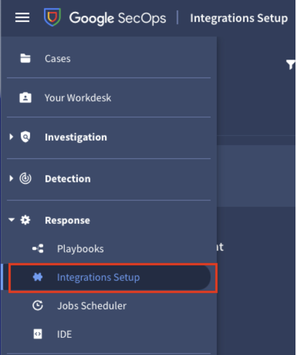 Integration Setup