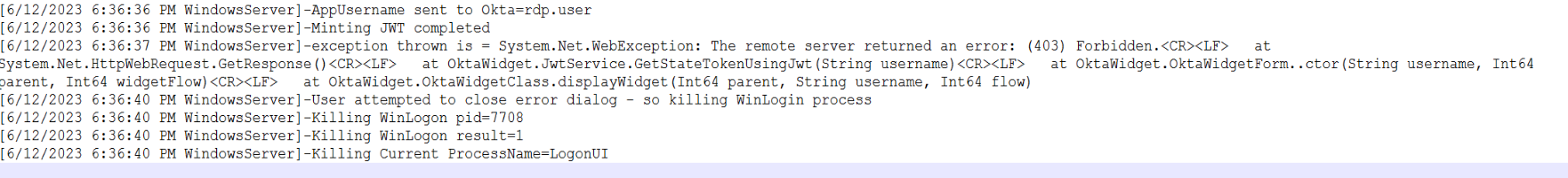 error