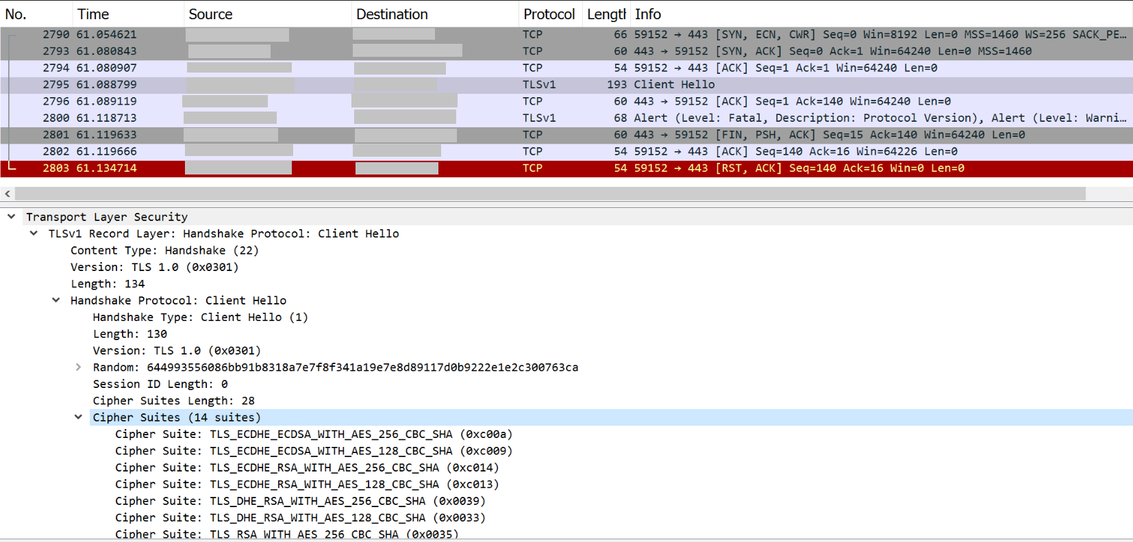 Wireshark Capture