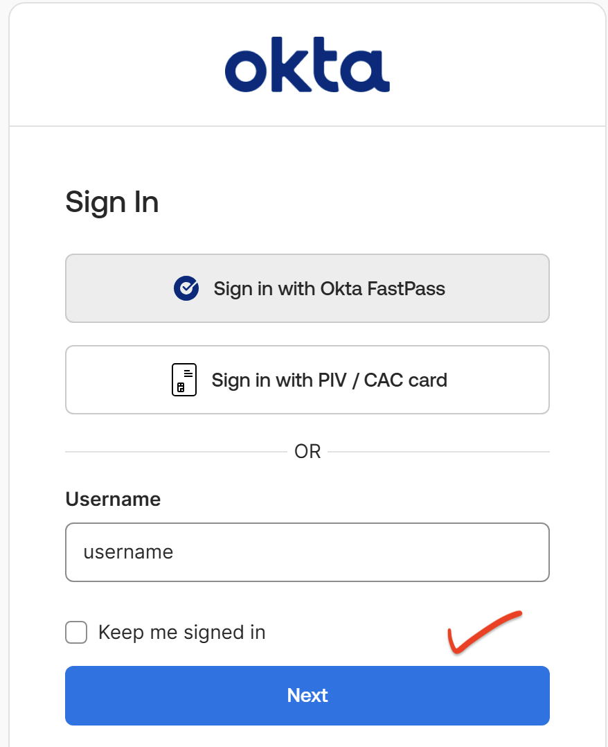 Okta FastPass