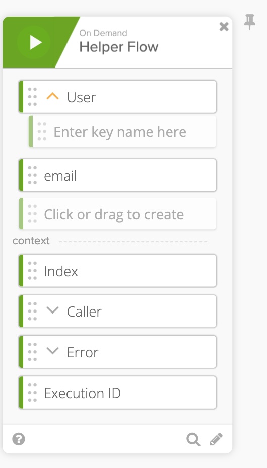 Helper flow