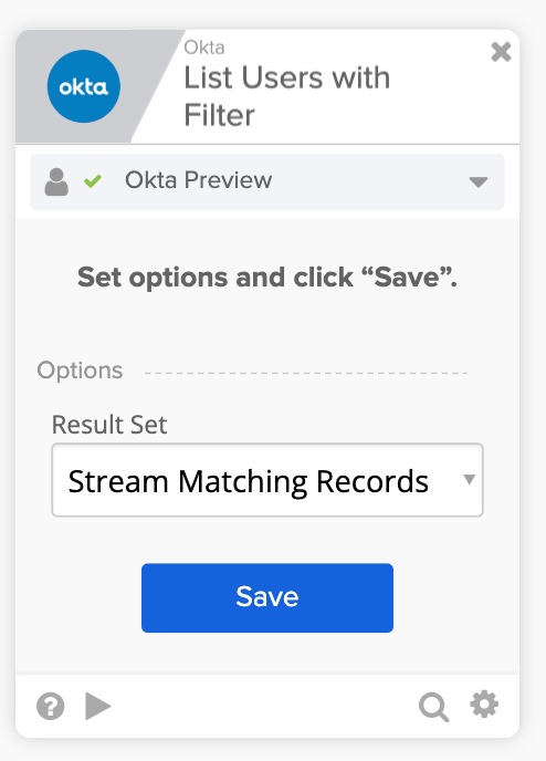 list users with filter