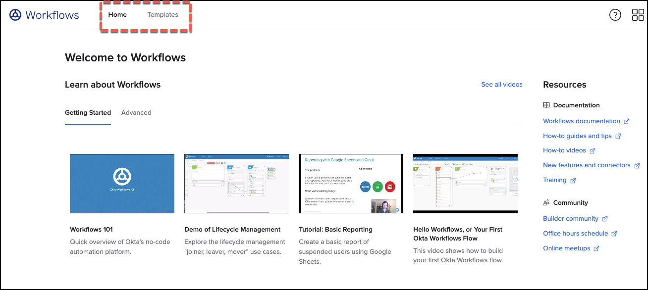 Workflows