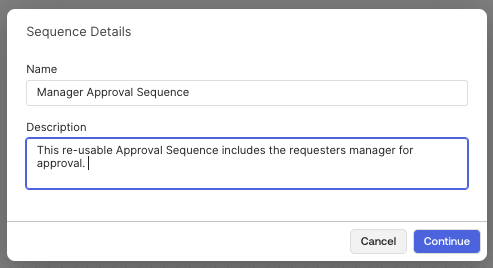 sequence details