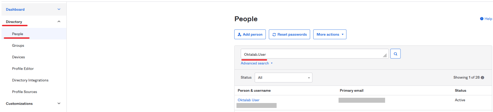 People profile
