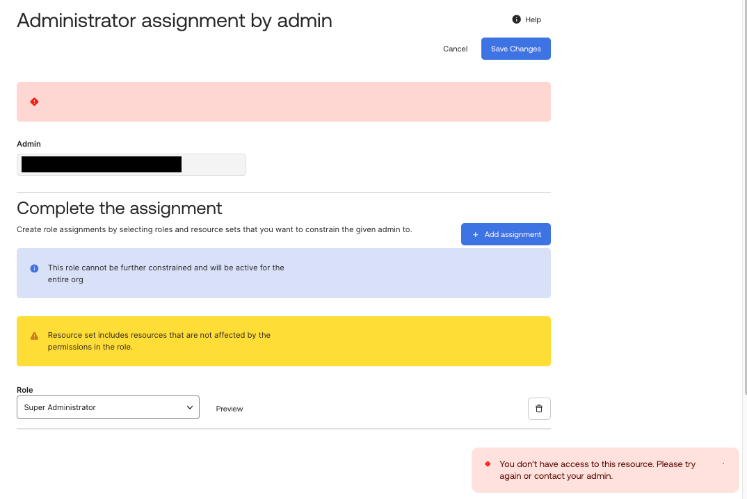 Error Message
