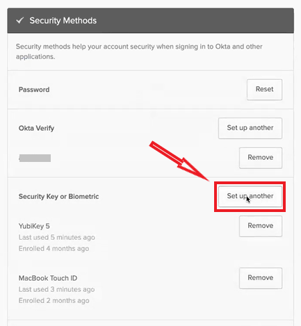 Security Methods