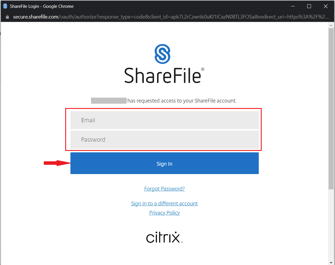 Share file