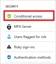 Conditional access