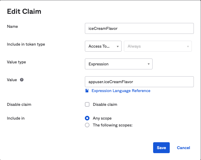 Edit Claim