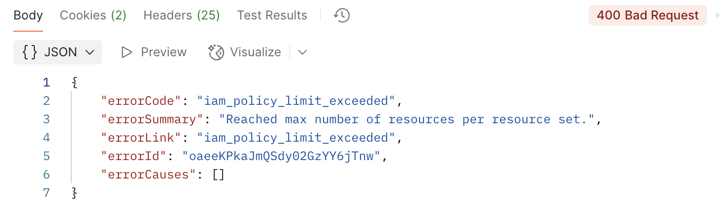 Error Message