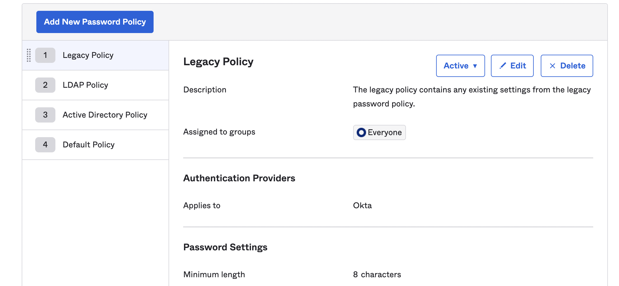 Okta Policy Example