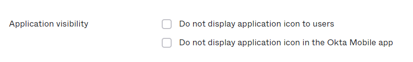 App visibility