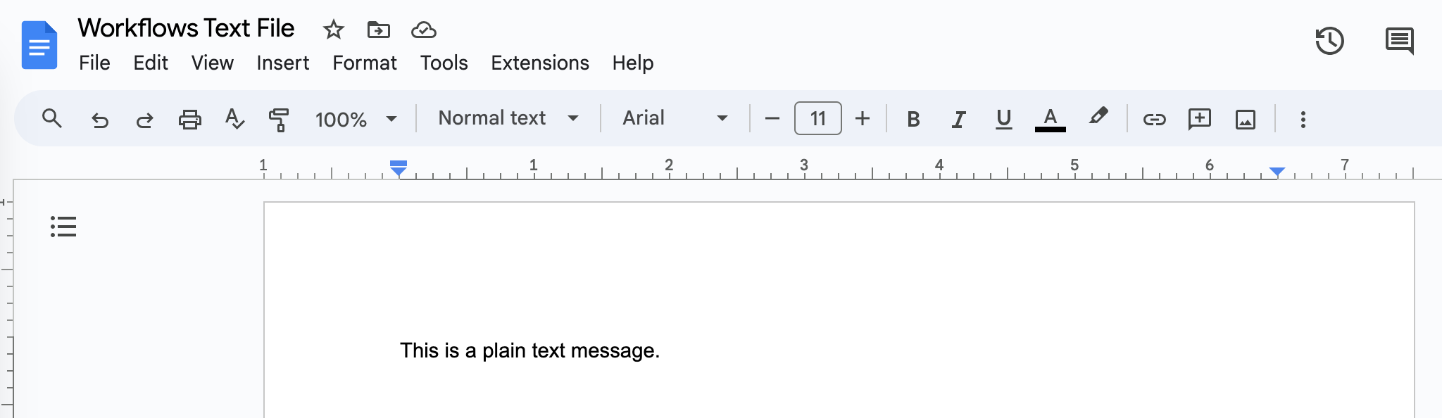 Google Docs created from Okta Workflows