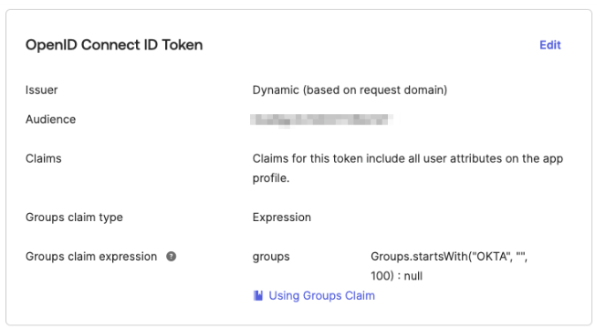 add group claim