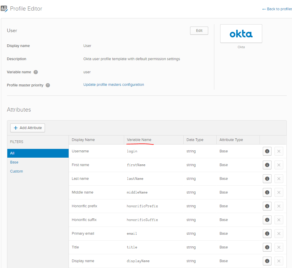Profile Editor