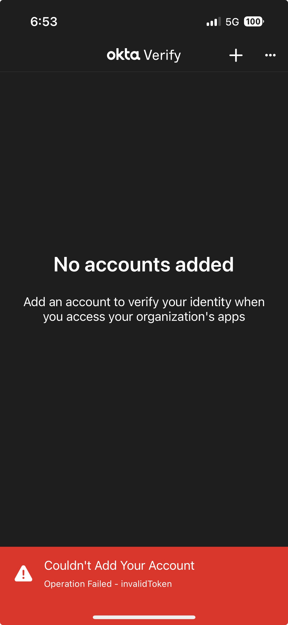 error