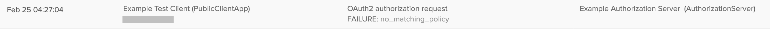 Okta Error