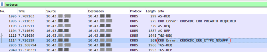 Wireshark Trace Example