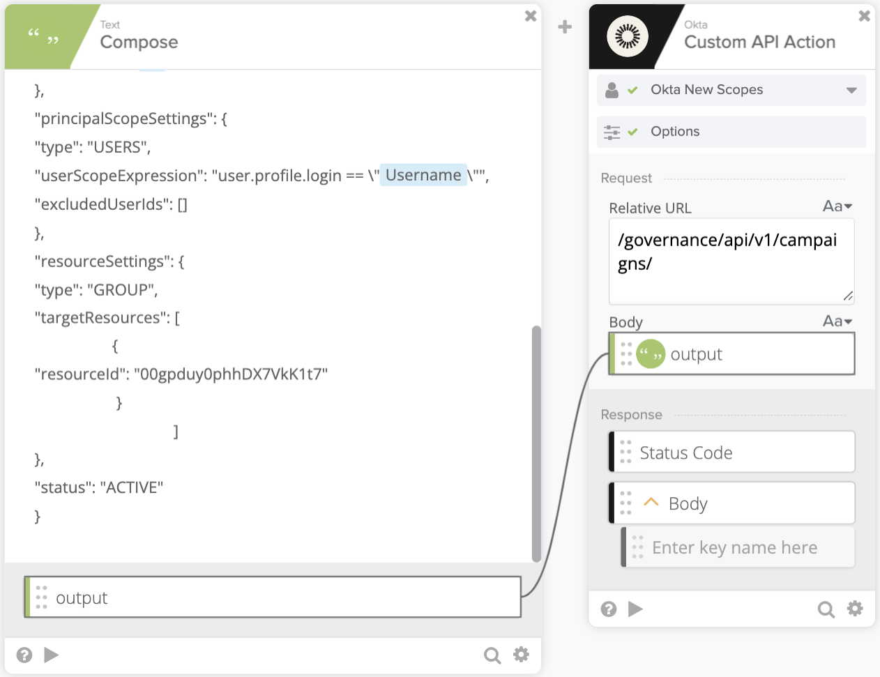 Custom API Action