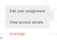 View Access Details
