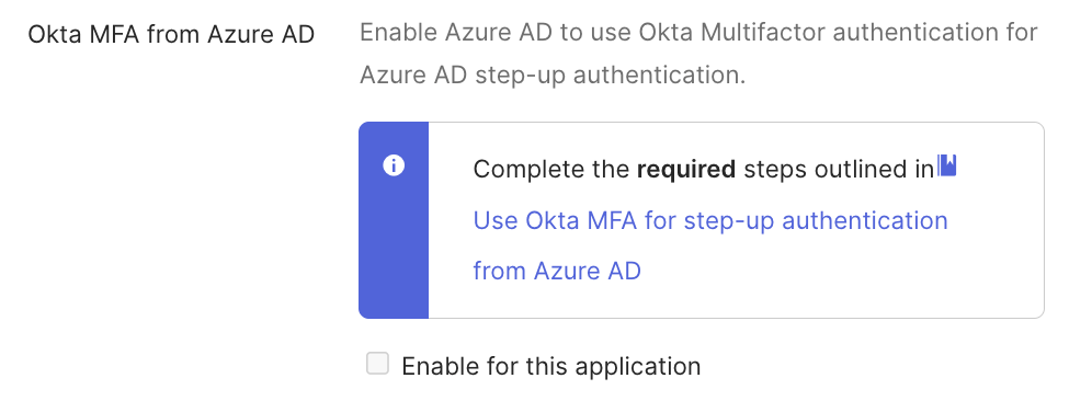 Azure Active Directory (AD) MFA