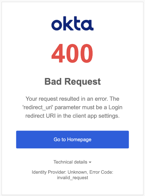 Error Message