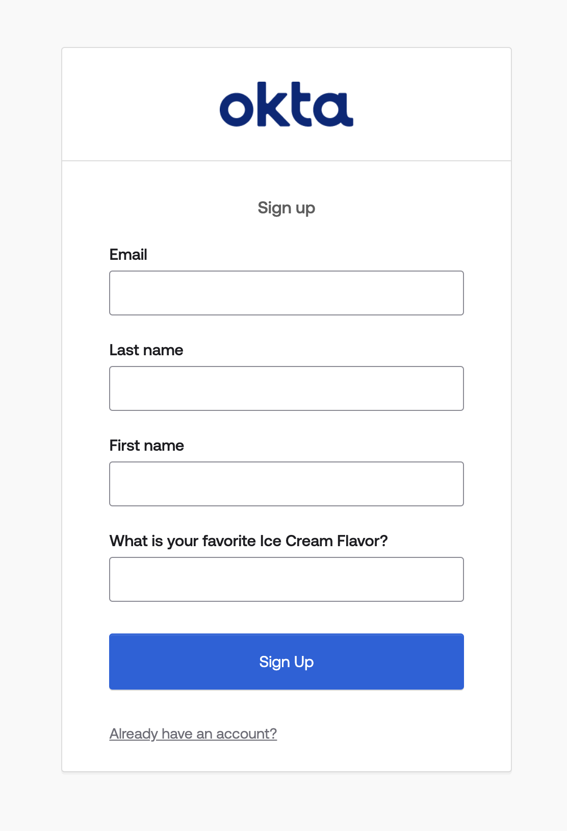 customized widget in english