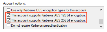 Image - ADSSO SPN - AES encryption enabled