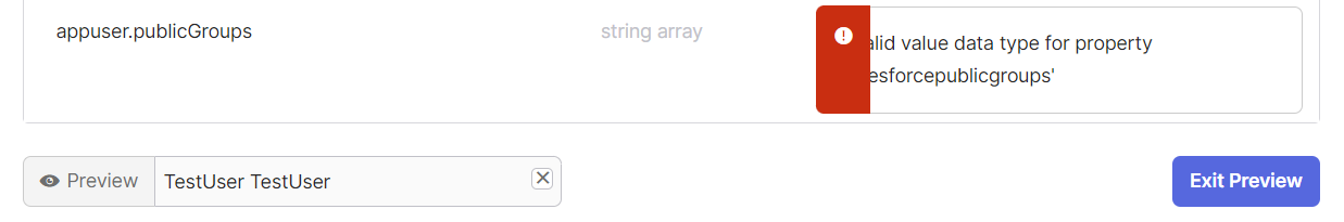 Error Message