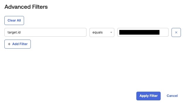 Advanced Filters