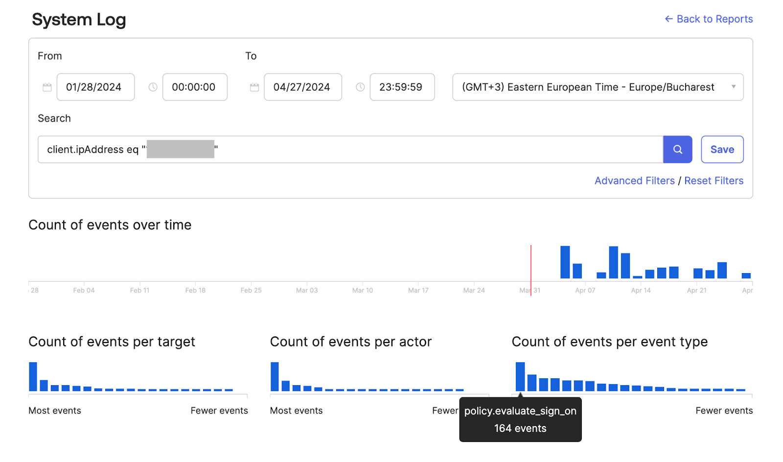 System Log