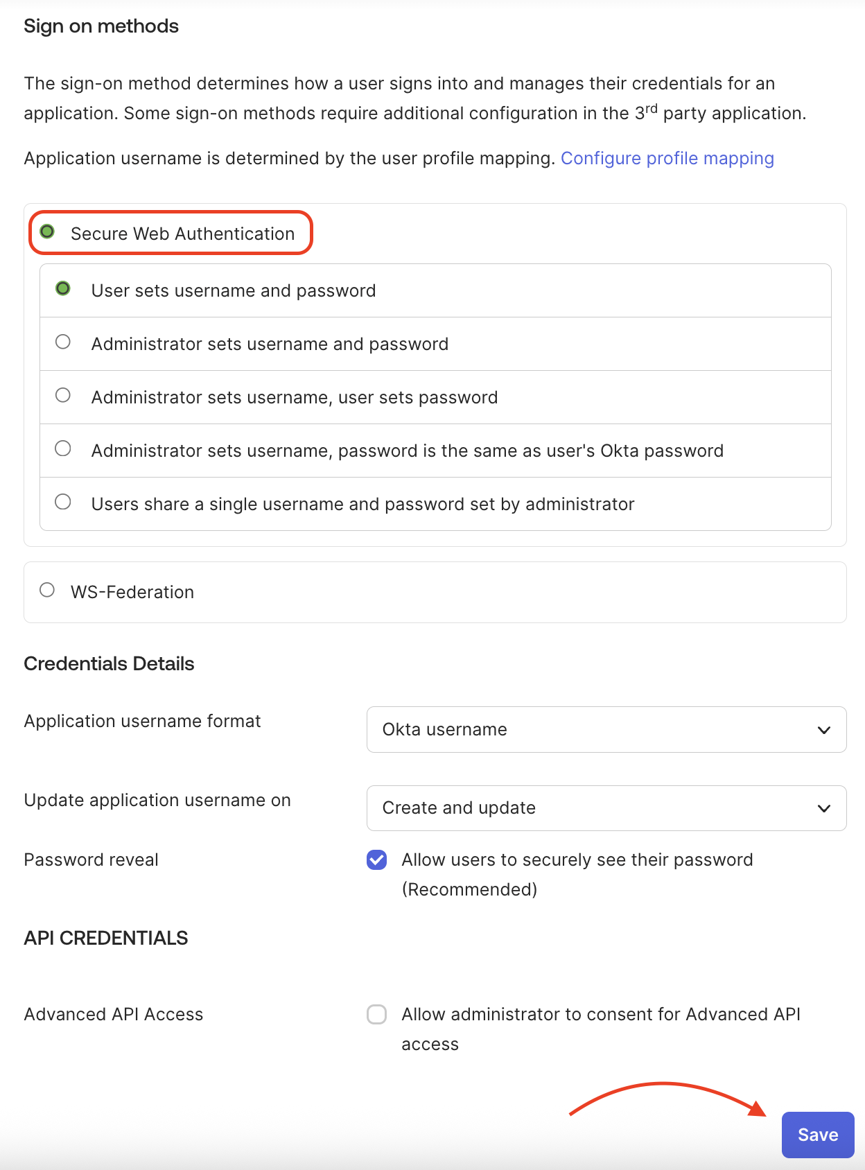 SSO methods