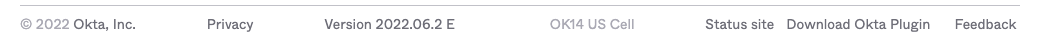 Admin console
