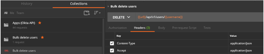 Delete API Call