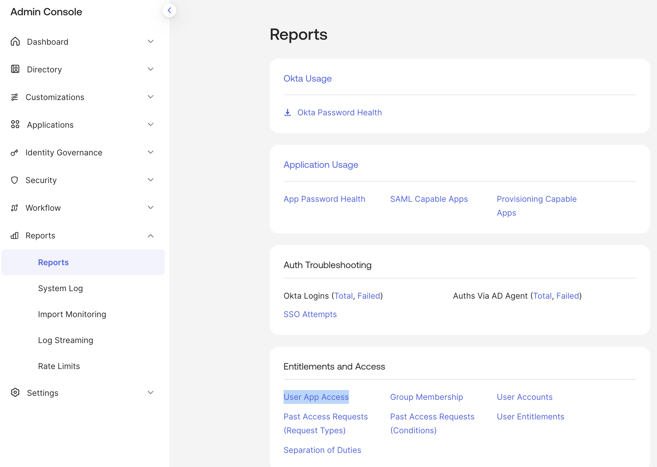 User App Access