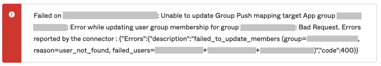 Error Message