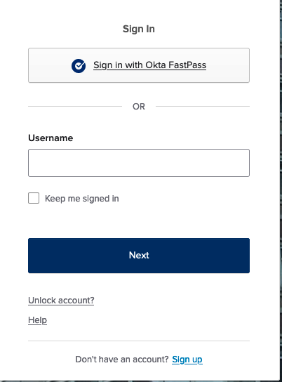 Two-page Login